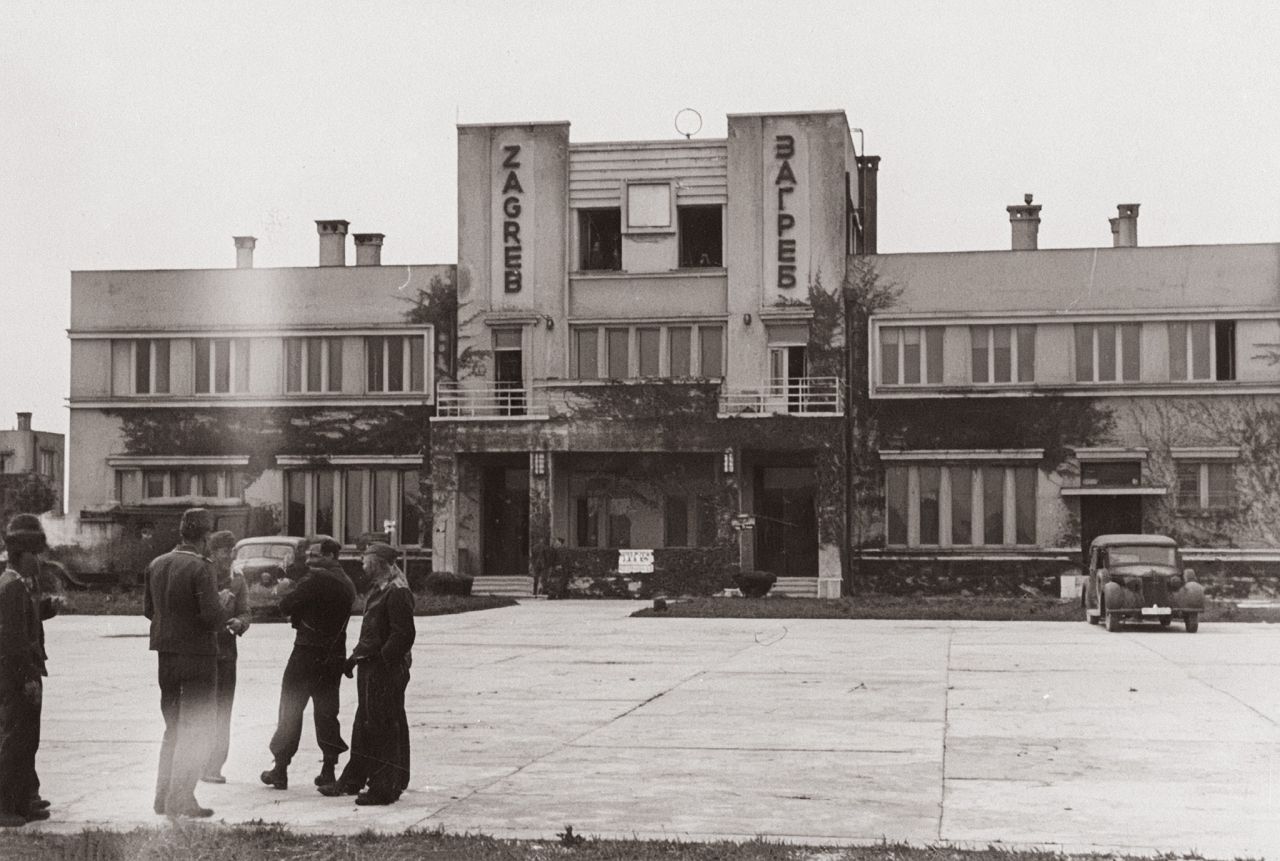 Zračna luka Borongaj, vjerojatno travanj 1941. godine